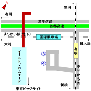 国際展示場駅 ｜ 東京都交通局