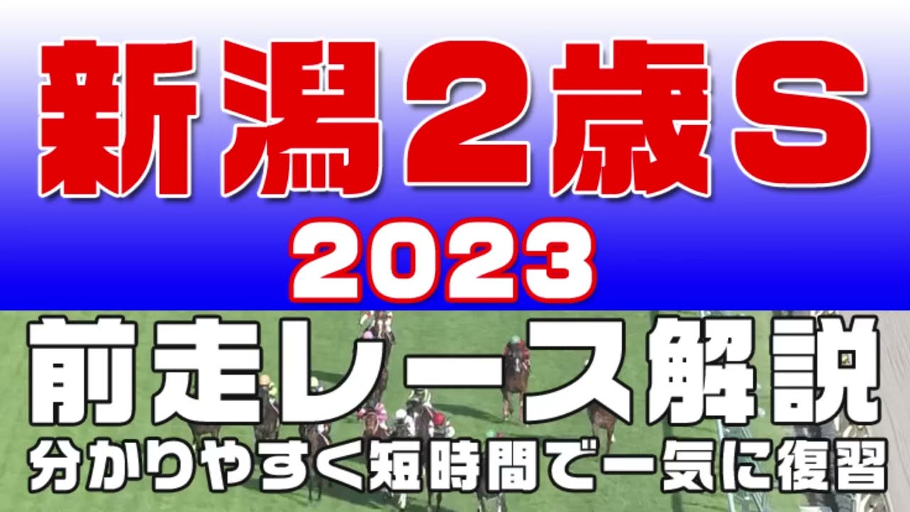 【競馬エイト今週の勝負レース】新潟2歳S（星&高尾）