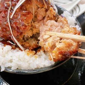 漫画メシ】池袋西口「焼きとん ふく助」で特大肉団子丼を食べてきた。 – 池袋タイムズ