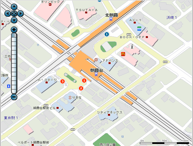 新座駅周辺