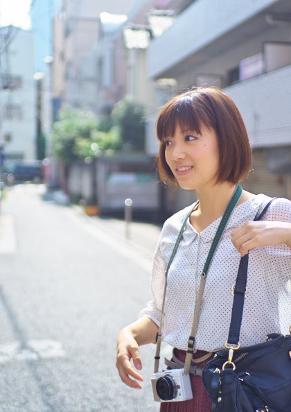 神田理紗 さん、横山かおり さん（オリンパス