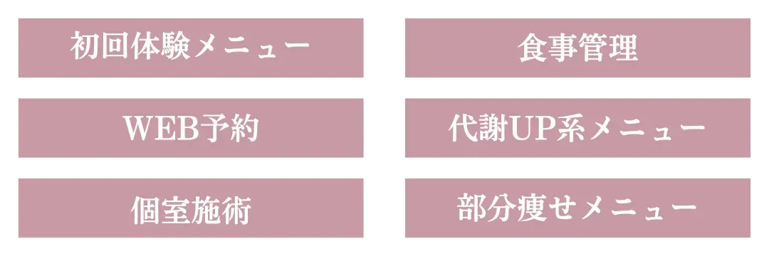 短期集中コースのあるサロン！仙台・宮城で人気のエステ,脱毛,痩身サロン｜ホットペッパービューティー