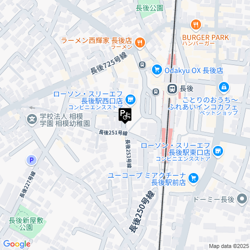 長後駅バス乗り場