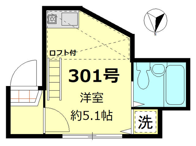 プレールドゥーク北千住 投資用 中古ワンルームマンション