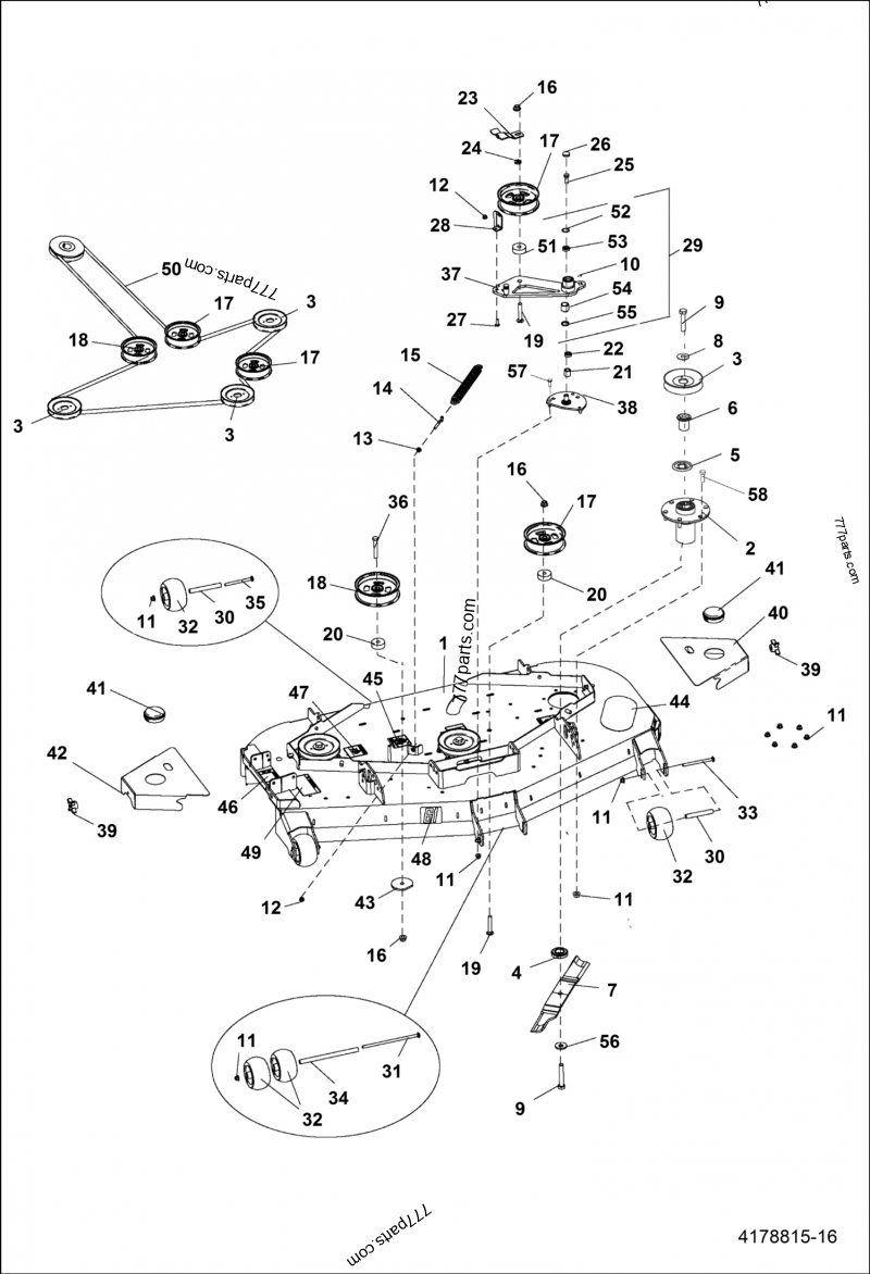 Case Construction Rod Lock Valve