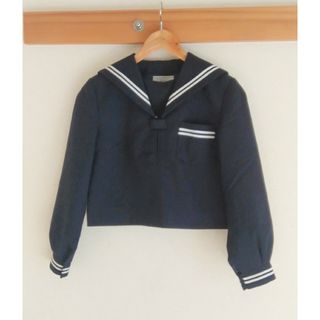 【中古】三重県 松阪高等学校 女子制服 3点（セーラー服・スカート）sf027256