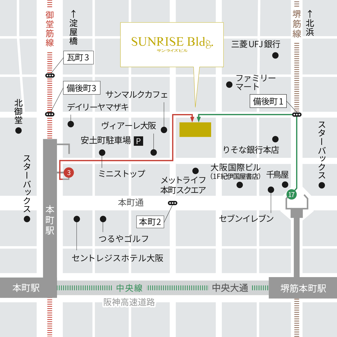 アパルトマン堺筋本町1【大阪メトロ堺筋線 堺筋本町 徒歩 4分】｜大阪のウィークリーマンション・マンスリーマンションはアパルトマン大阪