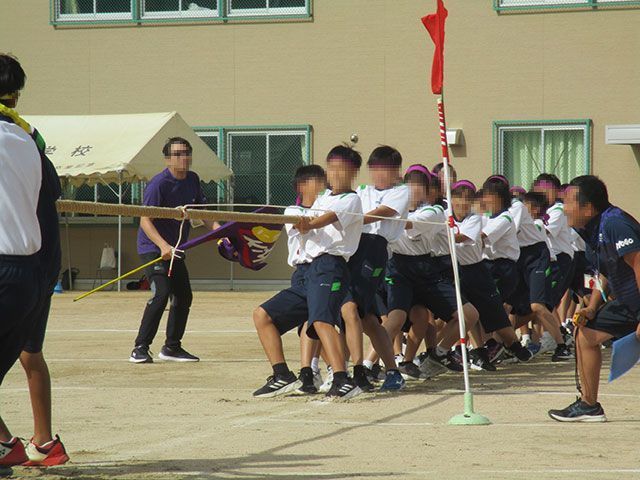 体育大会本番｜明石市立大久保北中学校