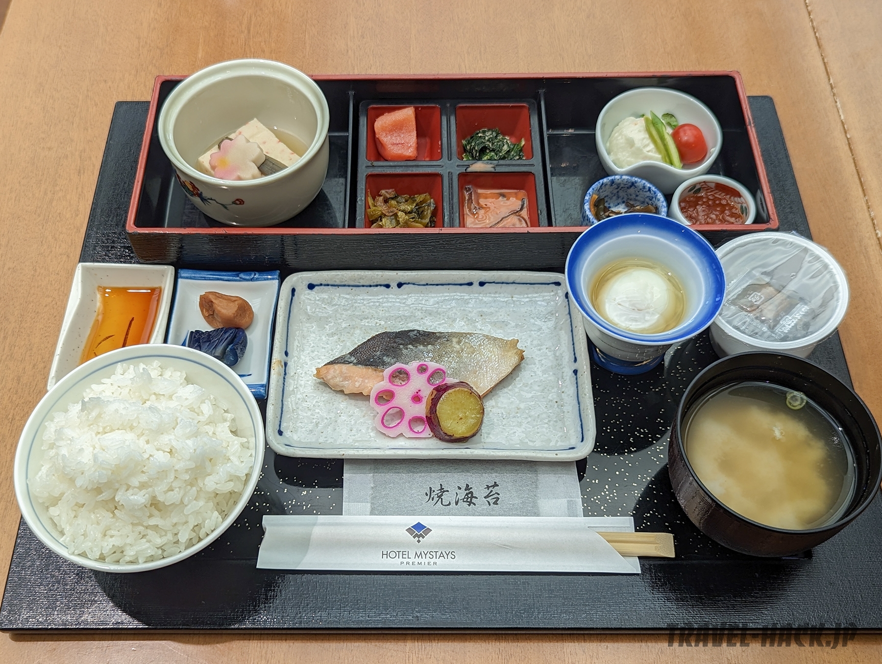 朝食蕎麦粉のガレットとハーフバイキング - 札幌市、ホテルマイステイズプレミア札幌パークの写真 -