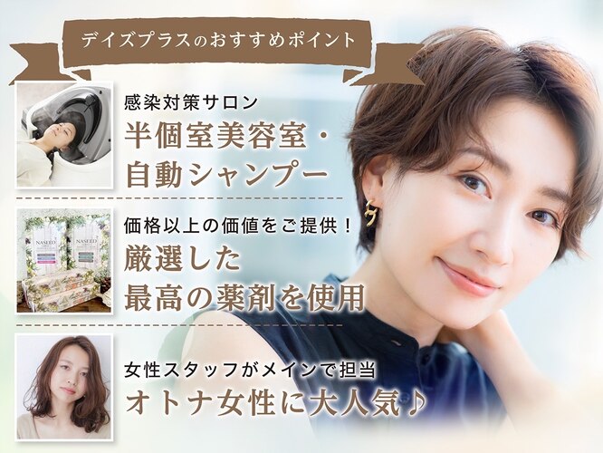 久喜駅で人気の縮毛矯正が得意な美容院・ヘアサロン｜ホットペッパービューティー