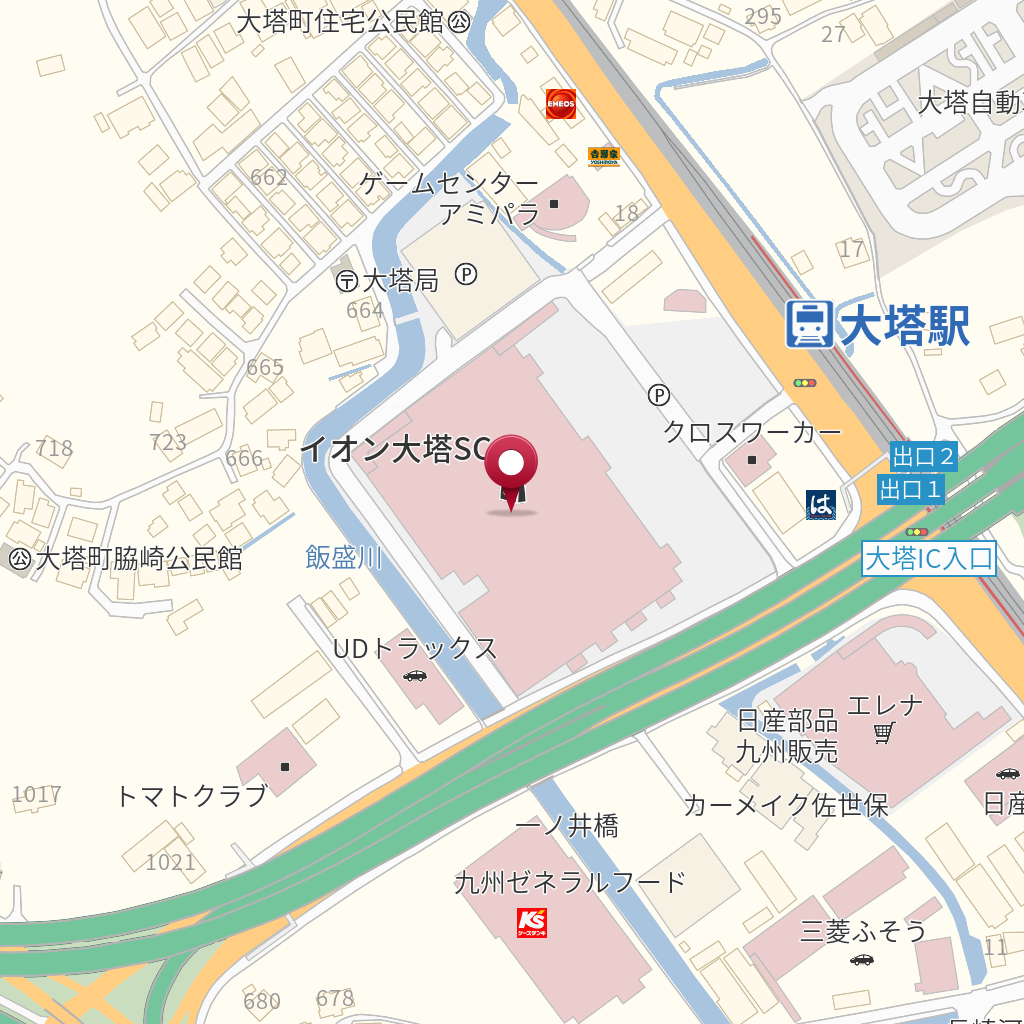 ミュゼプラチナム イオン大塔店」(佐世保市-エステティック-〒857-1161)の地図/アクセス/地点情報 - NAVITIME