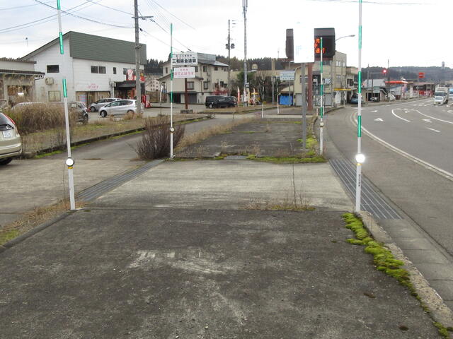 上越線・前面展望 北堀之内駅から越後堀之内駅 (大雪の沿線) Train front