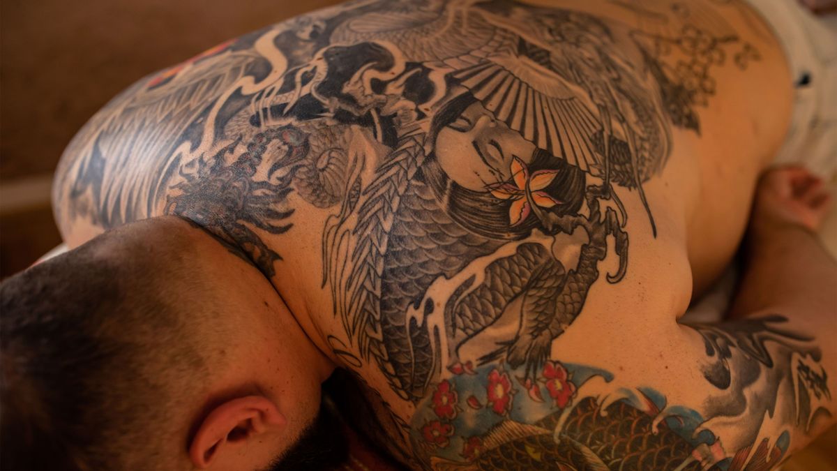 刺青tattoofetish「秘密の裸」 on X: 