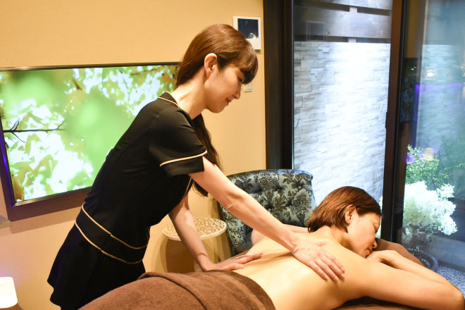 京都府京田辺市松井山手のリラクゼーション、エステ、リンパマッサージ、筋膜リリース | Relaxation Salon