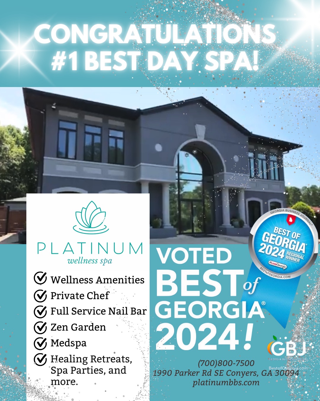 Platinum Spa, 2nd Floor, Perry