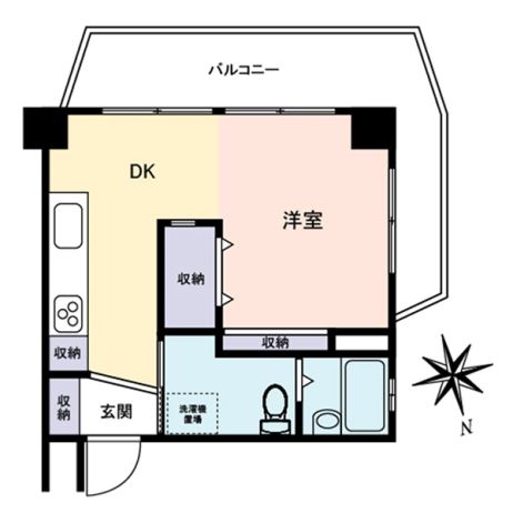 ＫＫハウス北千住 ３０１ ワンルーム 