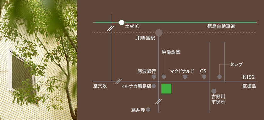 ホームズ】地図・アクセス情報 - アパマンショップ徳島鴨島店 ありがとうございます