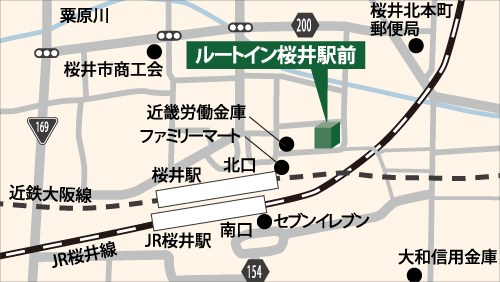 桜井駅西 駐車場【桜井駅 徒歩4分】(予約制) | タイムズのB