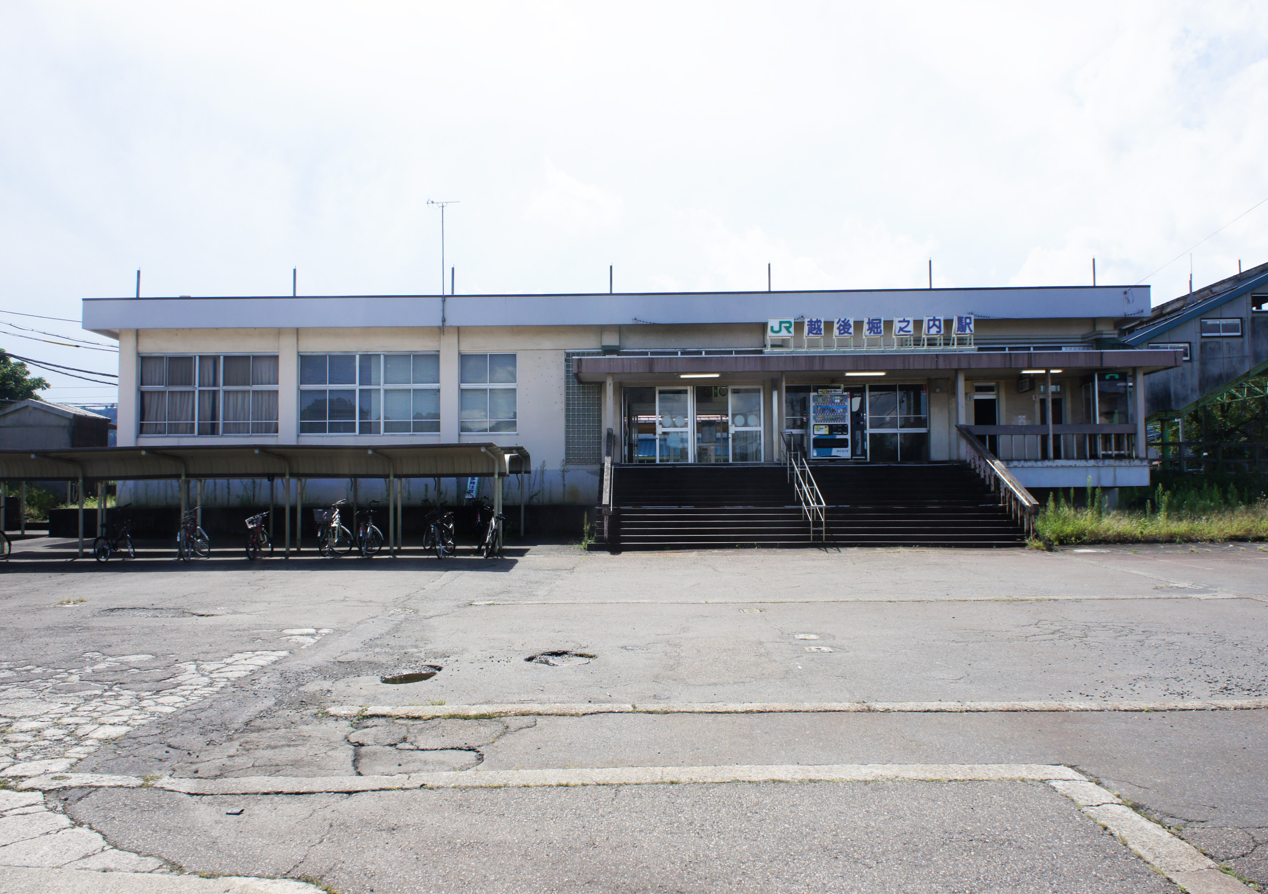 東日本旅客鉄道 上越線 ⑦ （小出駅、越後堀之内駅、北堀之内駅、越後川口駅、小千谷駅） _駅のある風景