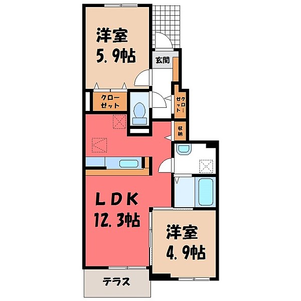 アクティブウィングⅩⅡ(茨城県筑西市布川)の物件情報｜いい部屋ネットの大東建託リーシング