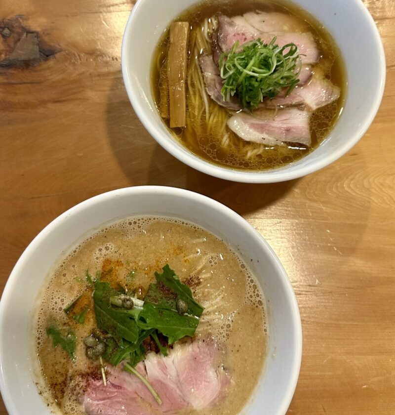 化学調味料不使用》地鶏の鶏湯混ぜSoba＆煮干つけ麺【RAMEN ROOM 18(ラーメンルームワンエイト)】 |