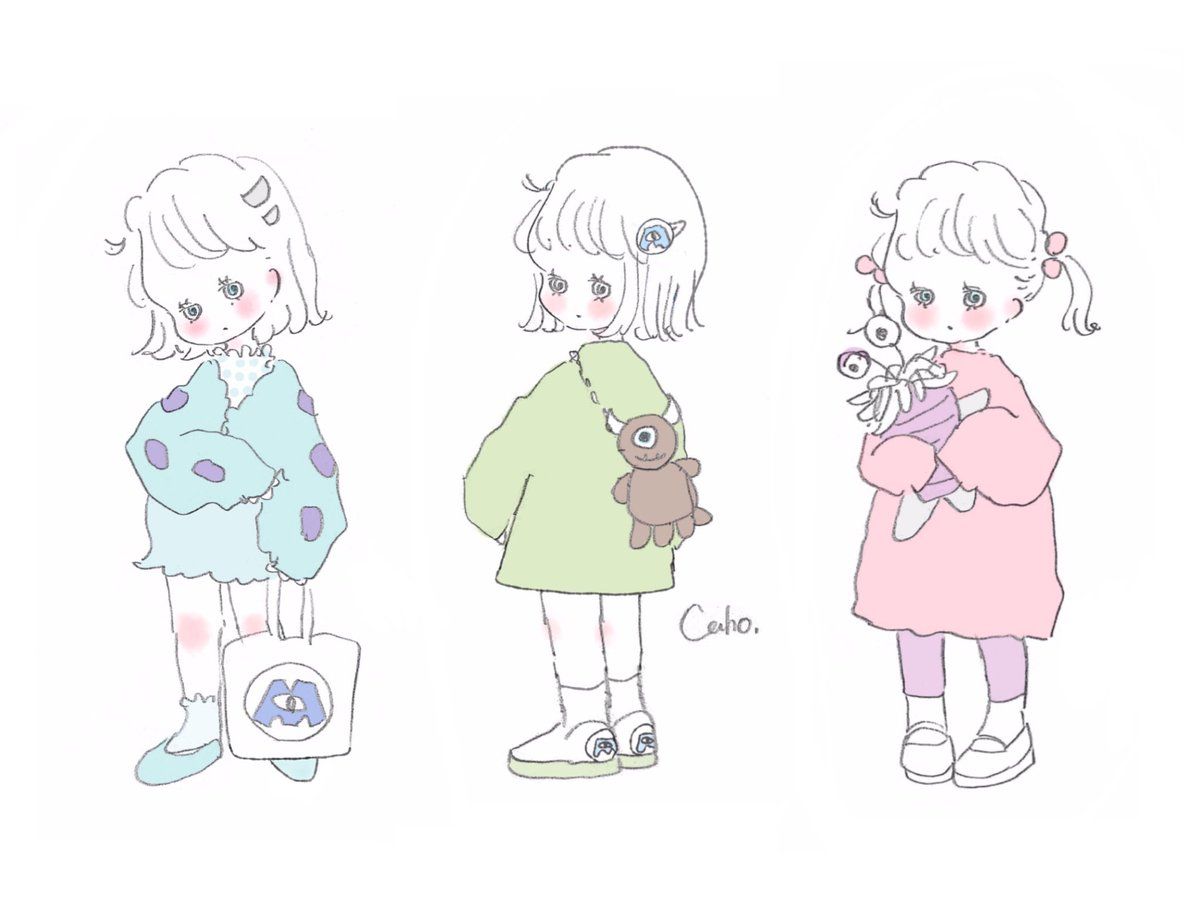 線画な女の子 / Cahoのマグカップ通販