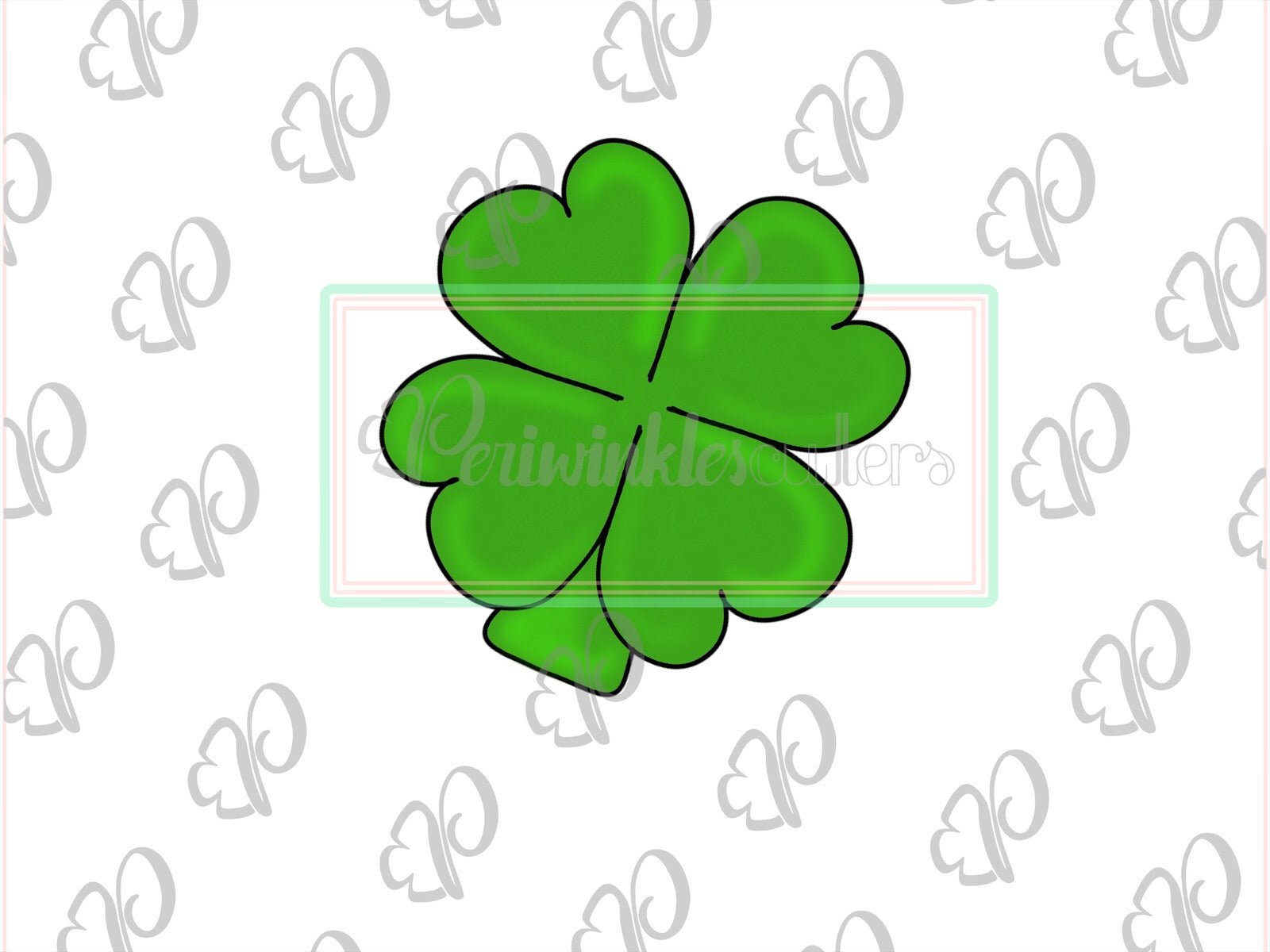 Four Leaved Clover Heart