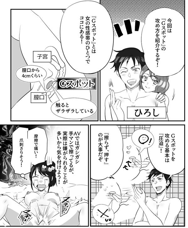 エロ漫画】本当に気持ちいい手マン指マンのやり方・裏ワザのテクニック : エロ漫画無料アダルト裏モノJAPAN