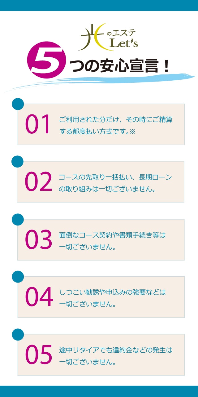 勧誘のない痩身エステ！しつこく勧誘されたときの断り方