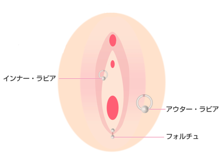 シンプルにやべー奴】複数のまんこピアス開けてる女子達の二次エロ画像 | 萌えエロ画像.com