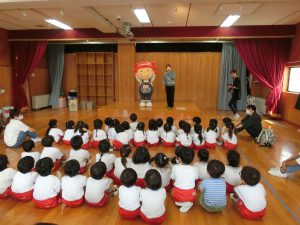 さかなざわさちこちゃん来園！