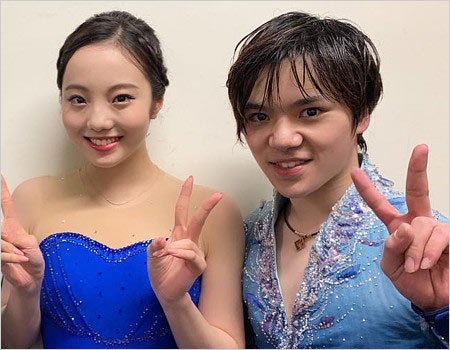 宇野昌磨、彼女・本田真凜のインスタにラブラブコメント「優勝」 | エンタメ総合 |