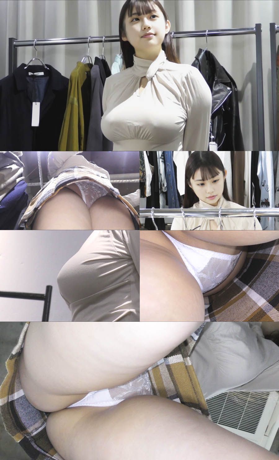 ◇素人投稿動画 規格外の爆乳 推定115cm Jカップの専門学生さんはドМでした！