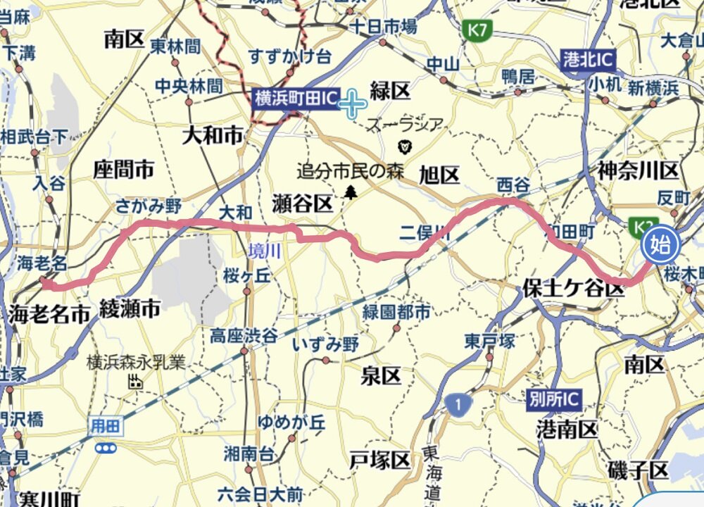 相鉄・ＪＲ直通線の路線図・地図 - ジョルダン