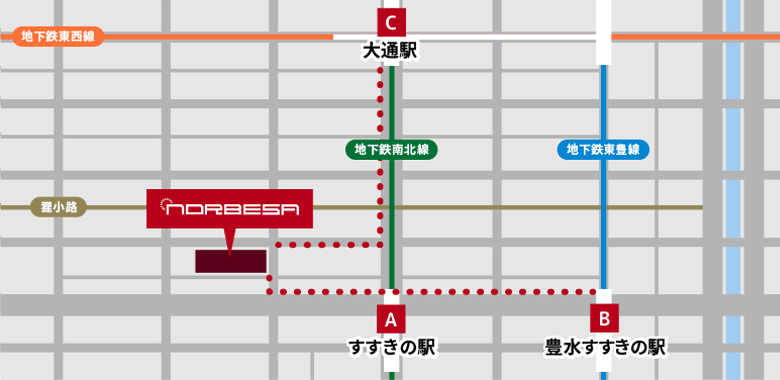 豊水すすきの駅の周辺情報