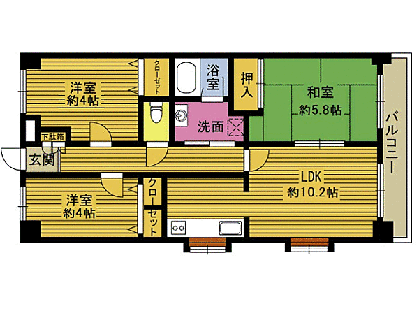 サングレイス賀来(大分県大分市賀来北１丁目)の物件情報｜いい部屋ネットの大東建託リーシング