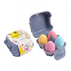 Egg Bath Bombs Cluck Cluck Vonios burbulų rinkinys vaikams, 4x60g