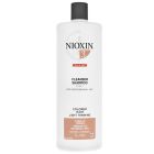 Nioxin System 3 šampūnas, suteikiantis apimties silpniems ploniems plaukams 1000 ml