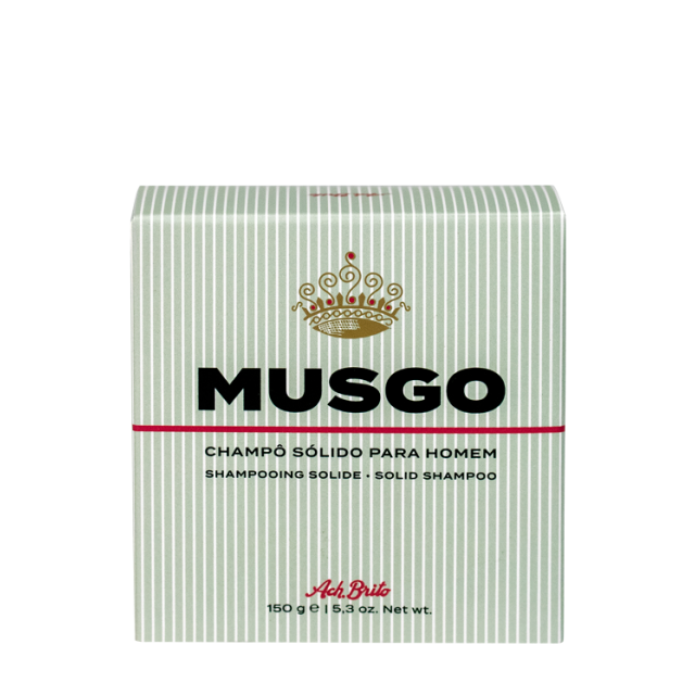 Musgo Solid Shampoo Kietas šampūnas vyrams, 150g