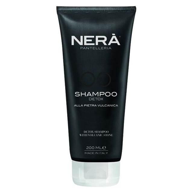 00 Detox Shampoo With Volcanic Stone Detoksikuojantis šampūnas su vulkano pelenais, 200ml