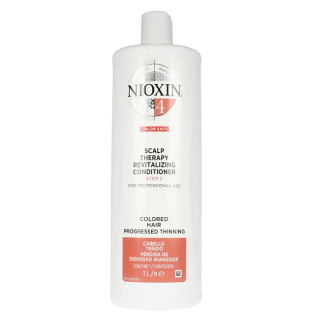 Nioxin System 4 kondicionierius galvos odos terapijos atgaivinantis švelniems plaukams 1000 ml